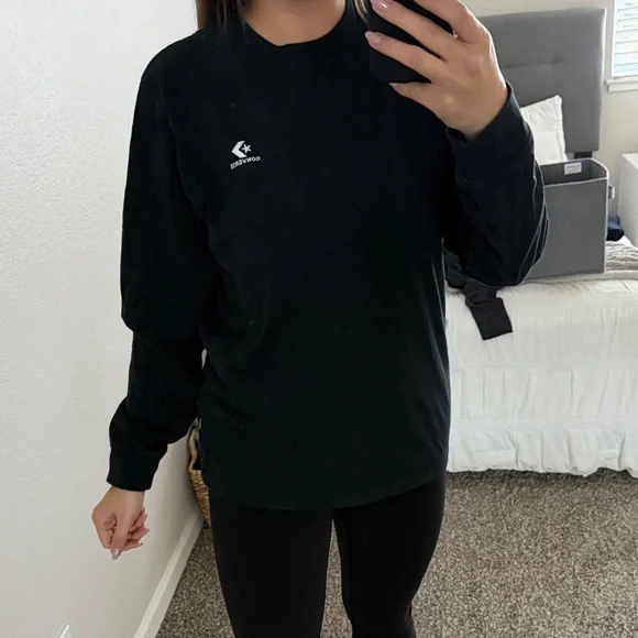 Black Converse Long sleeve - Picture 1 of 2
